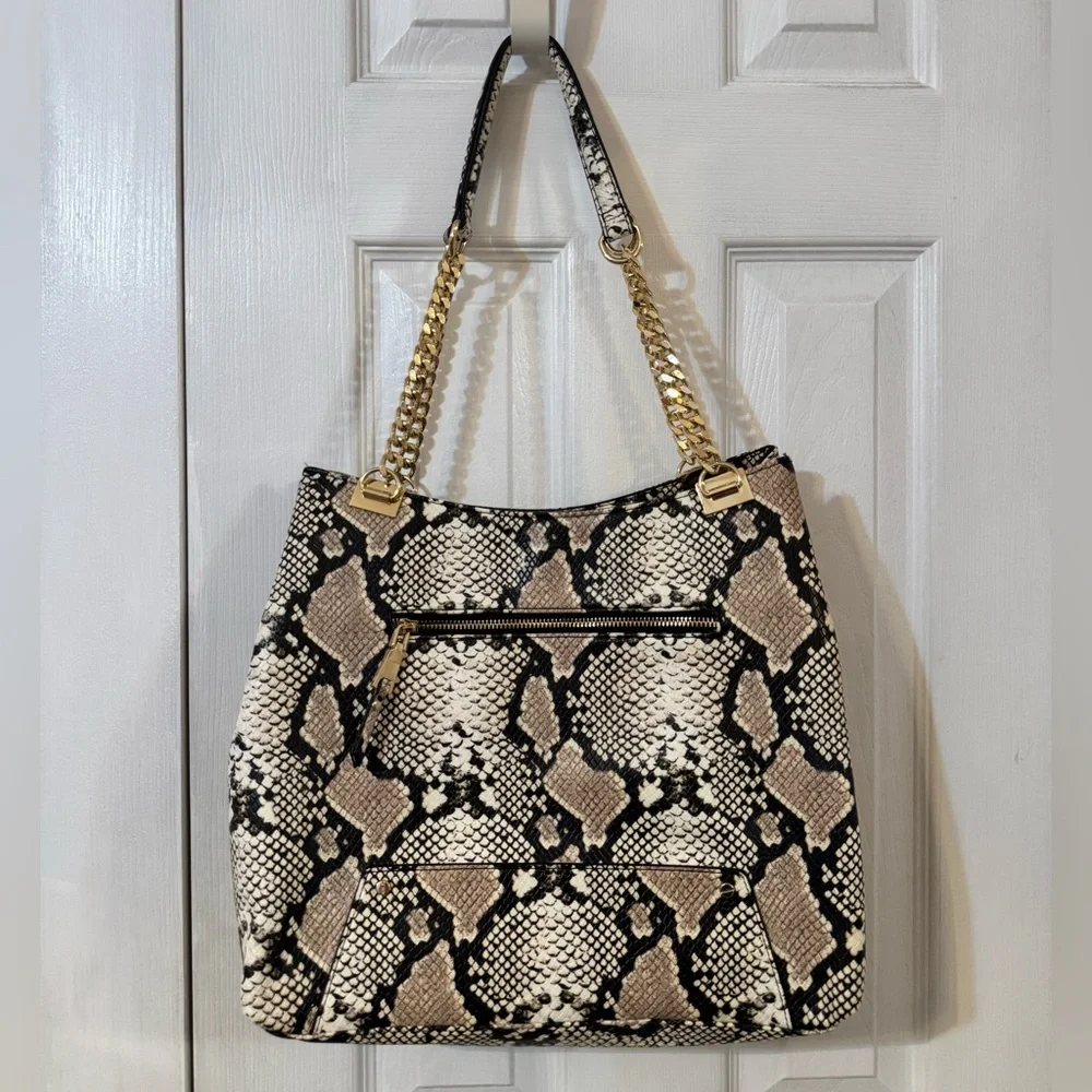 [NWOT] I.N.C. Trippi Chain Tote | Snake Print - Picture 2 of 4